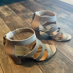 Lucky Brand women’s tahira heeled sandals